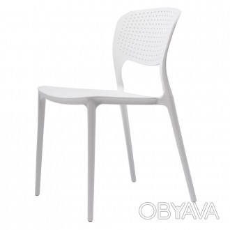
Огляд пластикового стільця Spark (Спарк) білого кольору Стільці Spark (Спарк) п. . фото 1