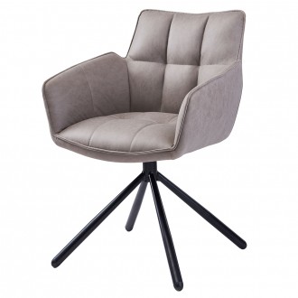 
Кресло поворотное Wang серебряная лиса Элегантное стильное кресло для комфортно. . фото 2
