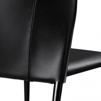 
Обзор стула Arthur (Артур), цвет чёрный Обеденный стул Arthur – выгодное сочета. . фото 6