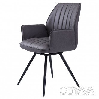
Galaxy крісло поворотне вугільний сірий : стильна і сучасна модель від меблевої. . фото 1