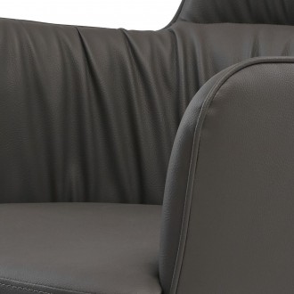 
Sheldon крісло екокожа сірий графіт : стильна і сучасна модель від меблевої ком. . фото 3