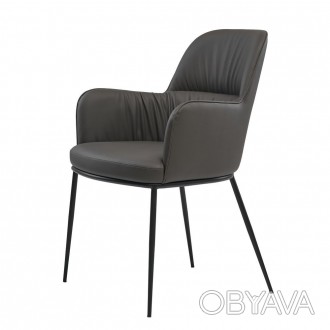 
Sheldon крісло екокожа сірий графіт : стильна і сучасна модель від меблевої ком. . фото 1