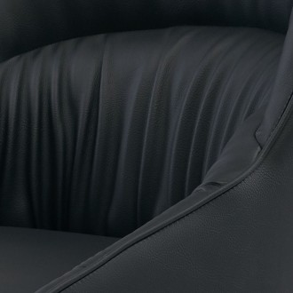 
Sheldon стілець екошкіра Чорний : стильна і сучасна модель від меблевої компані. . фото 3