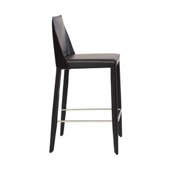 
Marco напівбарний стілець Чорний : стильна і сучасна модель від меблевої компан. . фото 3