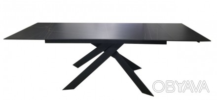 
Огляд керамічного стола Gracio Lofty Black Центральним елементом обідньої зони . . фото 1
