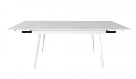 
Огляд керамічного столу Hugo Carrara White Стіл Hugo - обідній стіл середнього . . фото 9