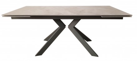 
Swank Light Grey стіл обідній кераміка 90X180(260) Сірий : стильна і сучасна мо. . фото 3