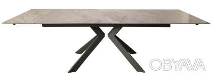
Swank Light Grey стіл обідній кераміка 90X180(260) Сірий : стильна і сучасна мо. . фото 1