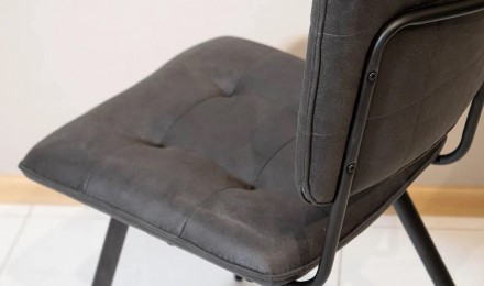 
Стілець Монтана Метал сидіння Тканина 460x615x880 антрацит : стильна і сучасна . . фото 6