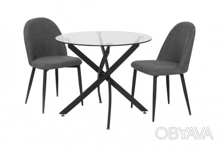 
Обідній стіл Т-309 прозорий : стильна і сучасна модель від меблевої компанії Ve. . фото 1