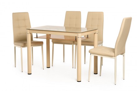 
Обідній стіл Т-300-2 кремовий 60x100 : стильна і сучасна модель від меблевої ко. . фото 2
