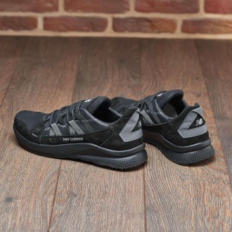 Мужские кожаные кроссовки New Balance. . фото 10