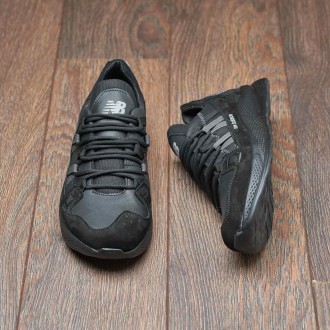 Мужские кожаные кроссовки New Balance. . фото 7