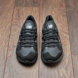 Мужские кожаные кроссовки New Balance. . фото 6