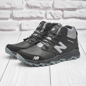 Мужские зимние теплые ботинки New Balance ч/сер 42 (27,5). Харьков. фото 1 Мужские зимние теплые ботинки New Balance ч/сер 42 (27,5). Харьков. фото 1