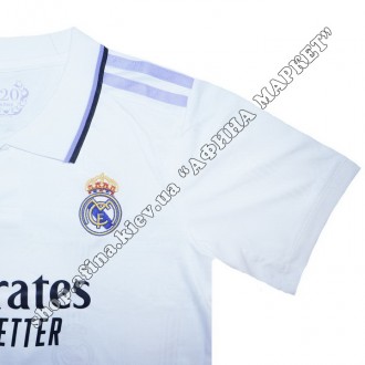 Детская футбольная форма Реал Мадрид 2022-2023 домашняя Adidas. Купить футбольну. . фото 6