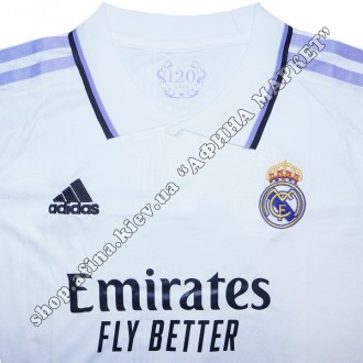 Детская футбольная форма Реал Мадрид 2022-2023 домашняя Adidas. Купить футбольну. . фото 5