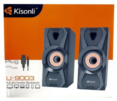 Колонки Kisonli U-9003 це поєднання класичного дизайну, якісного та чистого звук. . фото 5