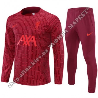 Купить спортивный костюм футбольный для мальчика Ливерпуль 2022-2023 Red Nike в . . фото 2