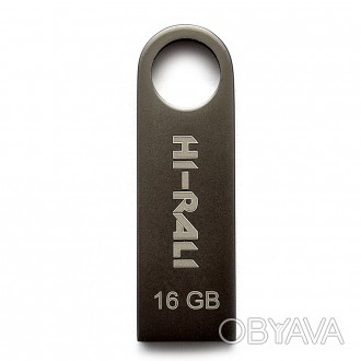 Флеш-накопичувач USB 16GB Hi-Rali Shuttle Series Black 
 
Отправка данного товар. . фото 1