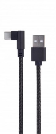 Кабель Cablexpert , USB2.0 BM - Type-C, 0.2м, чорний 
 
Отправка данного товара . . фото 2