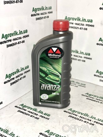 Midland AVANZA SAE 5W-30 – синтетическое моторное масло, сочетающее в себе синте. . фото 1
