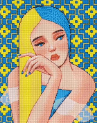 Алмазная мозаика "Непреклонная @mosyakart" Идейка AMO7243 40х50 см. Рогатин. фото 1 Алмазная мозаика "Непреклонная @mosyakart" Идейка AMO7243 40х50 см. Рогатин. фото 1