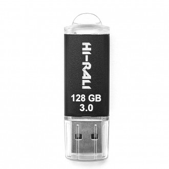 USB Flash-накопичувач Hi-Rali 128GB Rocket series Black - це стильний, компактни. . фото 2