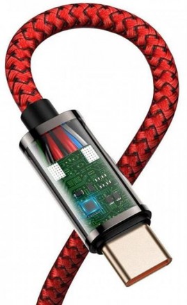 Кабель Baseus Legend Series Elbow USB-C-USB-C, 1м, Red 
 
Отправка данного товар. . фото 3