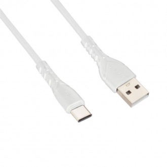 Кабель Proda PD-B47a USB-USB Type-C, 1м, White 
 
Отправка данного товара произв. . фото 3
