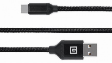 Кабель REAL-EL Premium Fabric USB-USB Type C 2m, Black 
 
Отправка данного товар. . фото 4