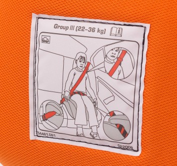 Bair Yota автомобільне крісло-бустер для безпечного та комфортного перевезення д. . фото 7