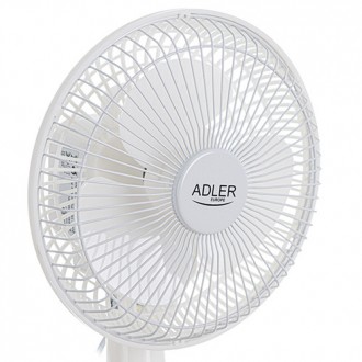 Вентилятор Adler AD 7301
Ефективний вентилятор потужністю 30 Вт. Він охолоджує п. . фото 3