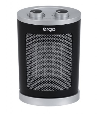 Тепловентилятор Ergo FHC 2015 S
Колір чорний зі сріблястими вставками
Рекомендов. . фото 5
