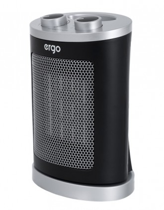 Тепловентилятор Ergo FHC 2015 S
Колір чорний зі сріблястими вставками
Рекомендов. . фото 4