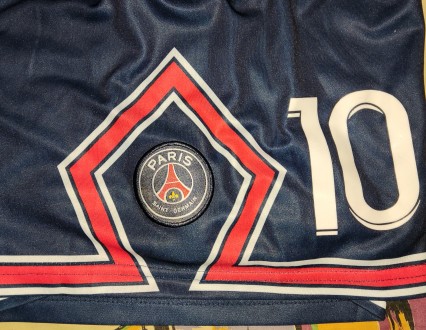 Футбольные шорты Ausalvador FC Paris Saint Germain, Neymar JR, размер соответств. . фото 6