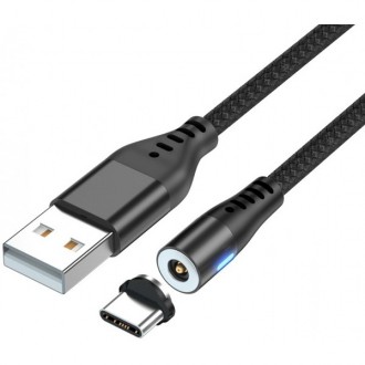 AUFU LED USB to Type-C magnetic – это удобный и стильный способ заряжать и синхр. . фото 4