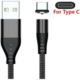 AUFU LED USB to Type-C magnetic – это удобный и стильный способ заряжать и синхр. . фото 3