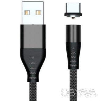 AUFU LED USB to Type-C magnetic – это удобный и стильный способ заряжать и синхр. . фото 1
