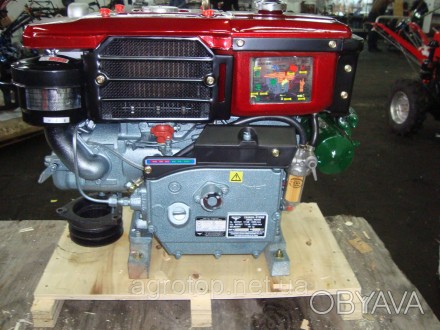 Двигатель ДД190ВЭ 10л.с.(электростартер)
 Дизельные двигатели «Кентавр» серии ДД. . фото 1