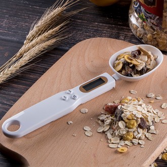 Весы - ложка Digital Spoon Scale
Белая ложка мерная с функцией весов.
Корпус - п. . фото 2