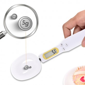 Весы - ложка Digital Spoon Scale
Белая ложка мерная с функцией весов.
Корпус - п. . фото 3