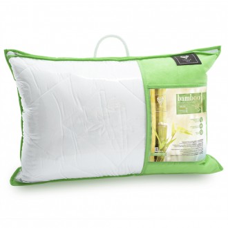 Супермягкая подушка с бамбуковым волокном. Настоящий комфорт для здорового сна. . . фото 10