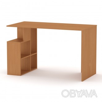 
	Письменный стол Ученик-3 изготовленн из ламинированного ДСП, толщиной 16 мм, к. . фото 1