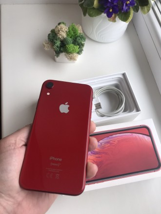 Айфон Xr,64gb  червоний, батарея 89 ідеальний стан.без царапин.Айклауд чистий.Ус. . фото 2