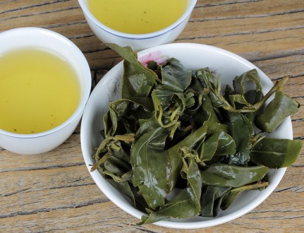 Чай тайванский улун бирюзовый Оолонг Да Юй Лин Ming Shan Ming Zao, Бирюзовый чай. . фото 5