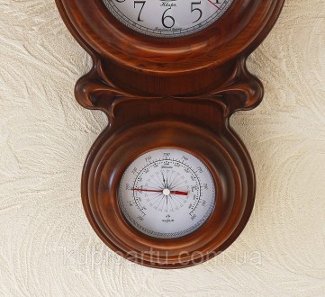 Настенные часы «Консул» ручной работы выполнены из натурального дерева. Часовой . . фото 4