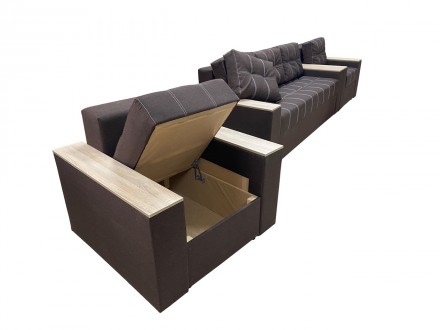 Комплект дивана і крісел - це поєднання одного стилю і форм, а в нашому випадку . . фото 3