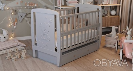 Эксклюзивная модель детской кроватки Умка - выбор любящих родителей для своего м. . фото 1
