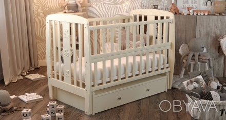 Эксклюзивная модель детской кроватки Друзья - выбор любящих родителей для своего. . фото 1